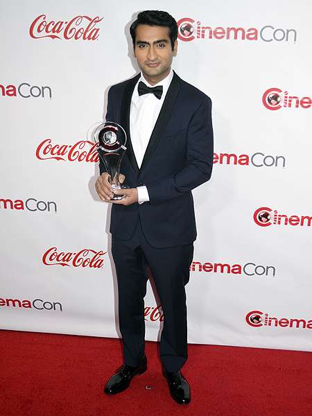 Kumail Nanjaiani 2017 CinemaCon Photo credit Stephen Thorburn 3258