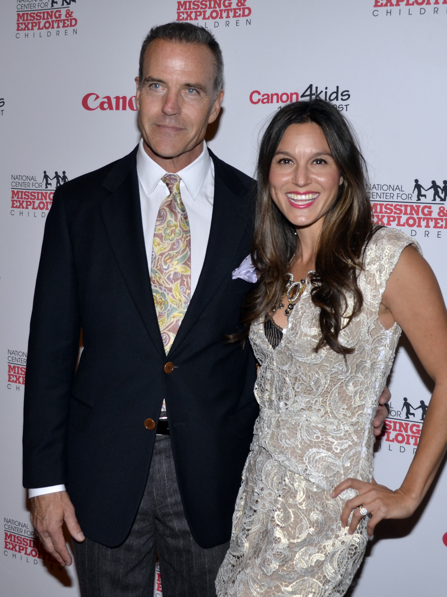 Richard Burgi and wife Liliana Photo credit: Stephen Thorburn.